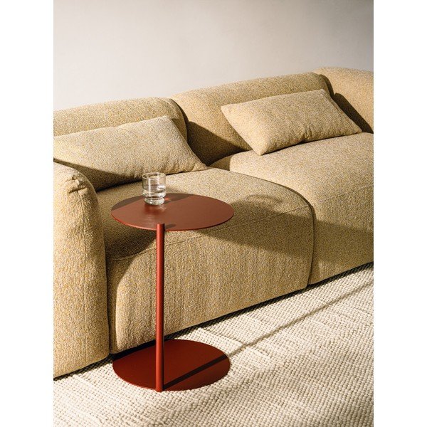 Măsuță auxiliară rotundă din oțel 41x40 cm Ande – noo.ma-image-1