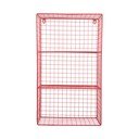 Raft roșu etajat din oțel 60 cm Reja – PT LIVING