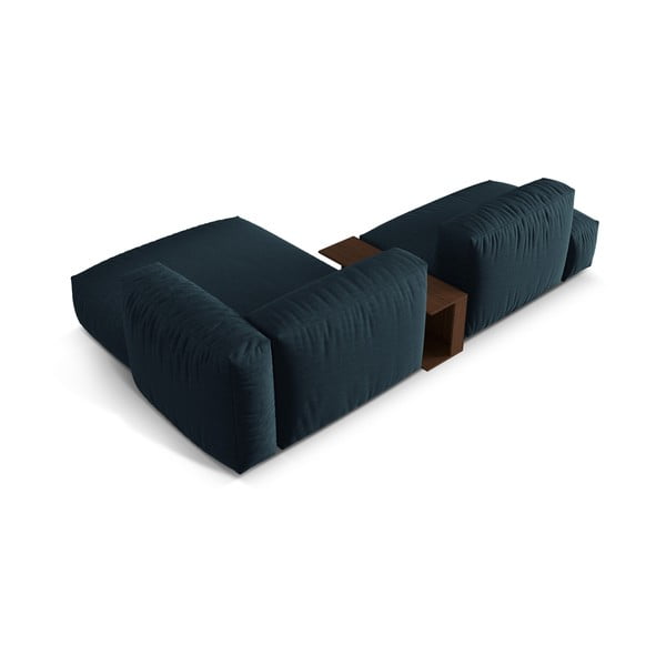 Colțar modular albastru închis (cu colț pe partea dreaptă) Martina – Micadoni Home-image-3