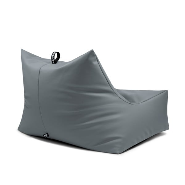 Fotoliu bean bag portocaliu cu tapițerie din imitație de piele Icy Sofa – So Soft?-image-3