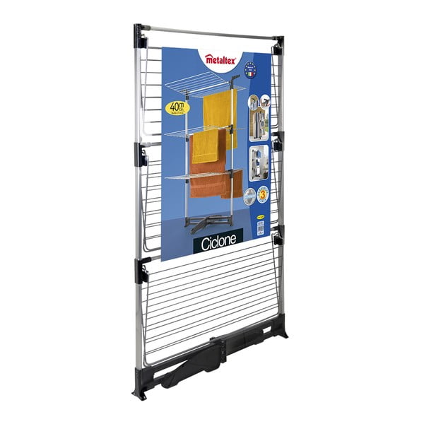 Uscător haine vertical, reglabil Metaltex Ciclone-image-2