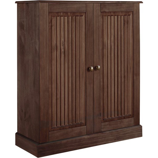Dulap maro din lemn de pin 100x34 cm Mille – Støraa-image-2