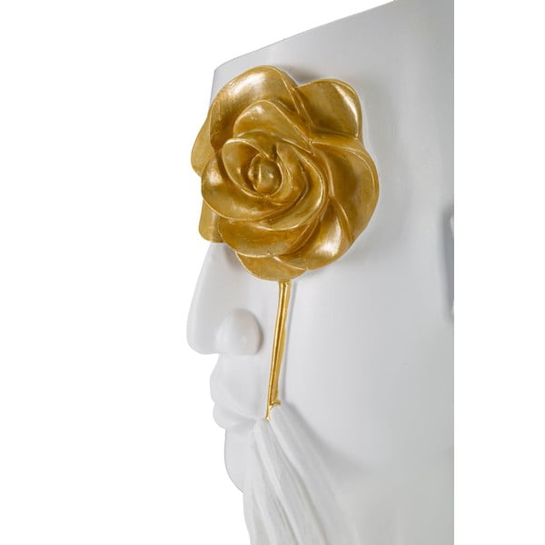 Vază albă din polirășină 27 cm Fiore – Mauro Ferretti-image-4