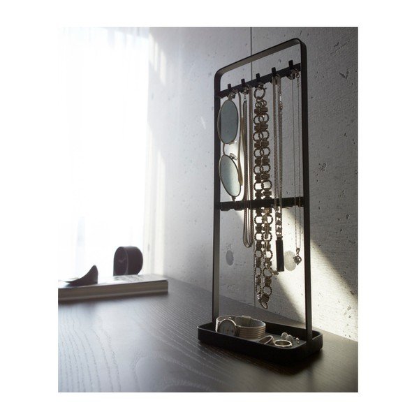 Suport pentru bijuterii Yamazaki Tower, negru-image-2