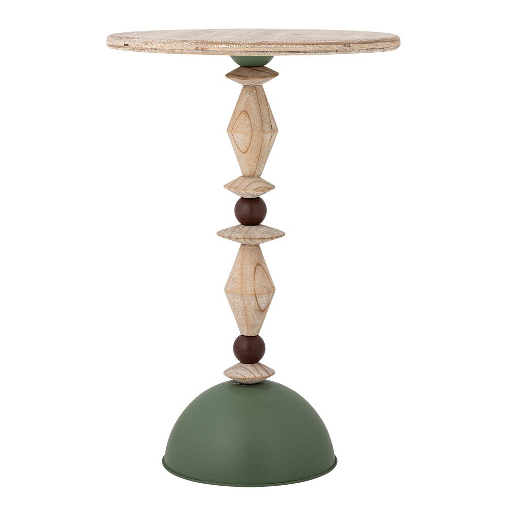 Măsuță auxiliară rotundă din lemn de brad ø 40 cm Mannelli – Bloomingville