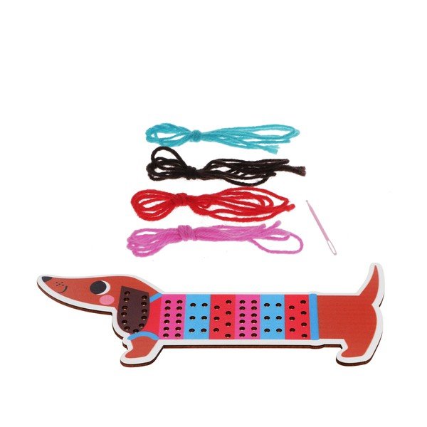 Set de brodat Sunny Sausage Dog – Rex London-image-1