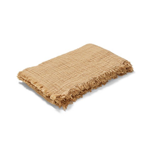 Cuvertură bej pentru pat dublu 190x240 cm Reloved – JUNA-image-2