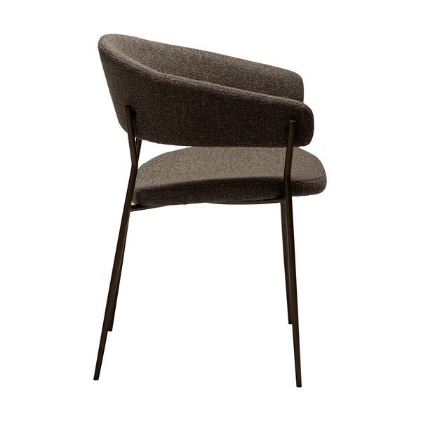 Scaun de dining maro cu cotiere Reboot – DAN-FORM Denmark-image-3