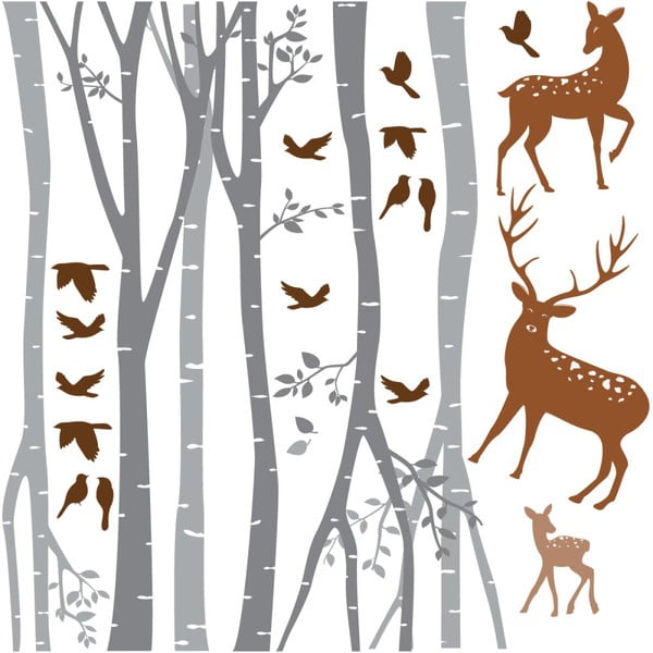 Autocolant de perete Ambiance Magic Forest-image-2