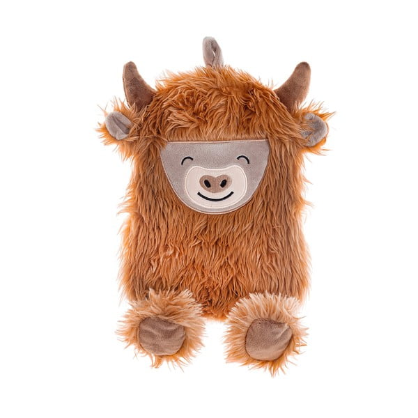 Termofor maro din micropluș-cocolino 700 ml Highland Cow – Sass & Belle