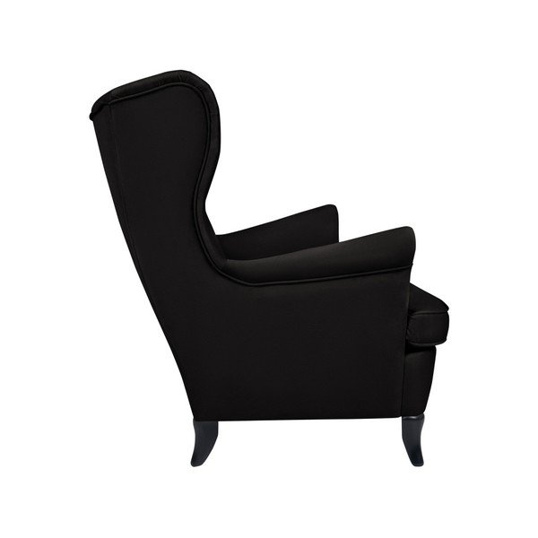 Canapea cu 2 locuri Micadoni Home Pirla, negru-image-4