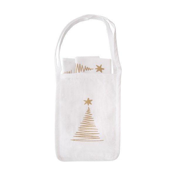 Set de prosoape de bucătărie cu săculeț din bumbac 50x70 cm  cu model de Crăciun – Orion-image-4