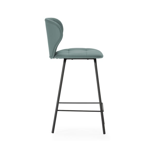 Scaune de bar verde 2 buc. (înălțime șezut 67 cm) Maura – Marckeric-image-3