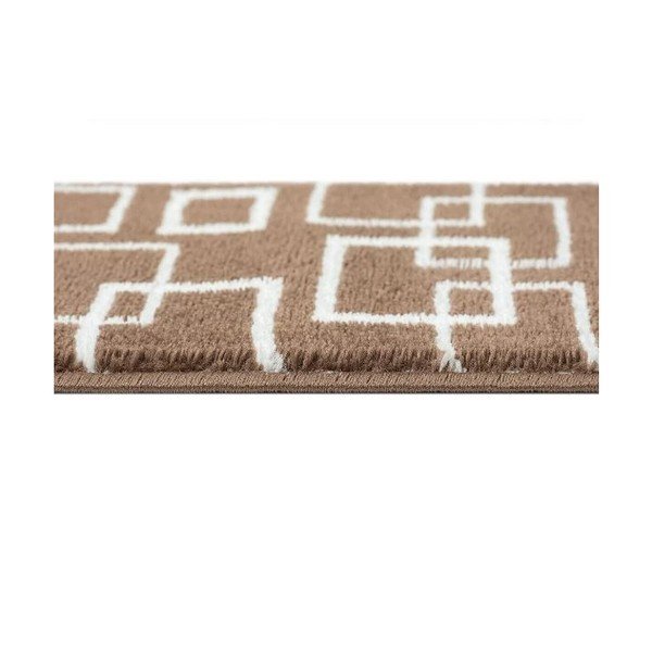 Covorașe pentru scări maro 13 buc. 22x73 cm Geometric – Mila Home-image-1