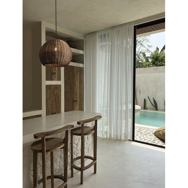 Lustră în culoare naturală din ratan ø 39 cm Rielo – Nova Luce-image-2