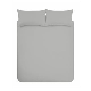 Lenjerie de pat din bumbac egiptean Bianca Silver, 200 x 200 cm, gri