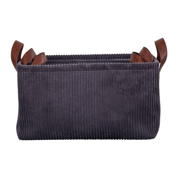 Set de 3 coșuri de depozitare House Nordic Augusta, gri-image-3