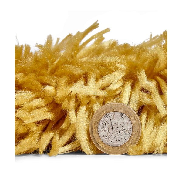 Covor Think Rugs Polar, 80 x 150 cm, galben muștar-image-3