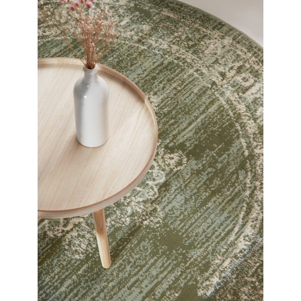Covor verde rotund ø 160 cm Gloria Lydia – Hanse Home-image-3
