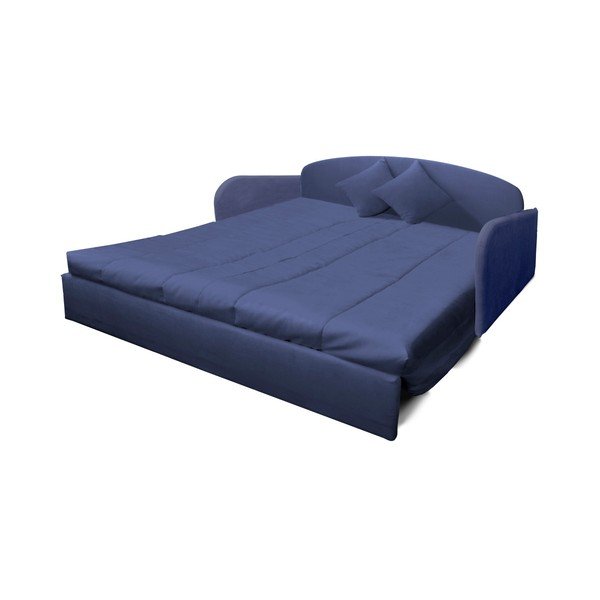 Canapea extensibilă cu 3 locuri 13Casa Paul, albastru gri-image-3