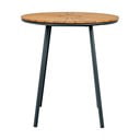 Masă  de grădină rotundă din lemn de tec ø 70 cm Cleveland – House Nordic