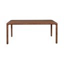 Masă de dining cu aspect de lemn de frasin 90x160 cm Storm – Zuiver