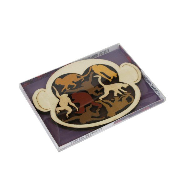 Puzzle din lemn RecentToys Monkey Madness-image-1