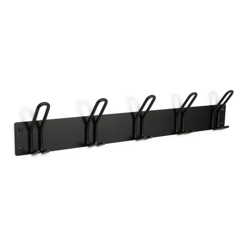 Cuier de perete negru din oțel 70 cm Miles – Spinder Design
