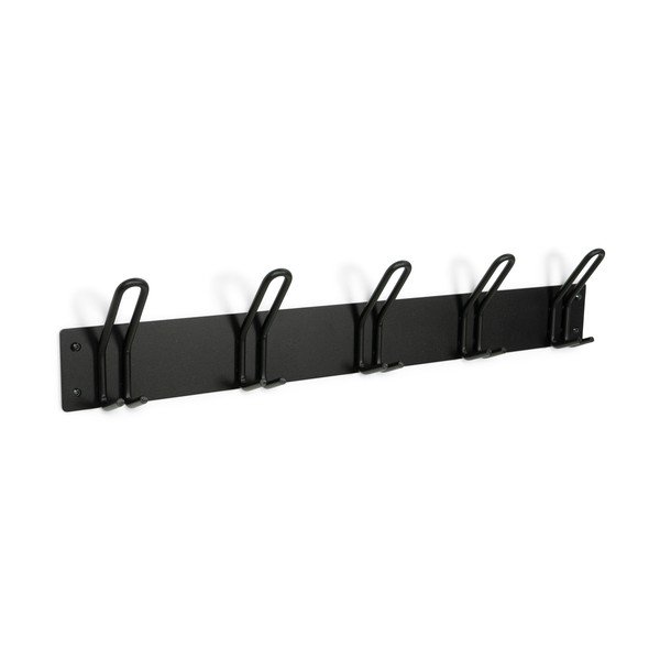 Cuier de perete negru din oțel 70 cm Miles – Spinder Design