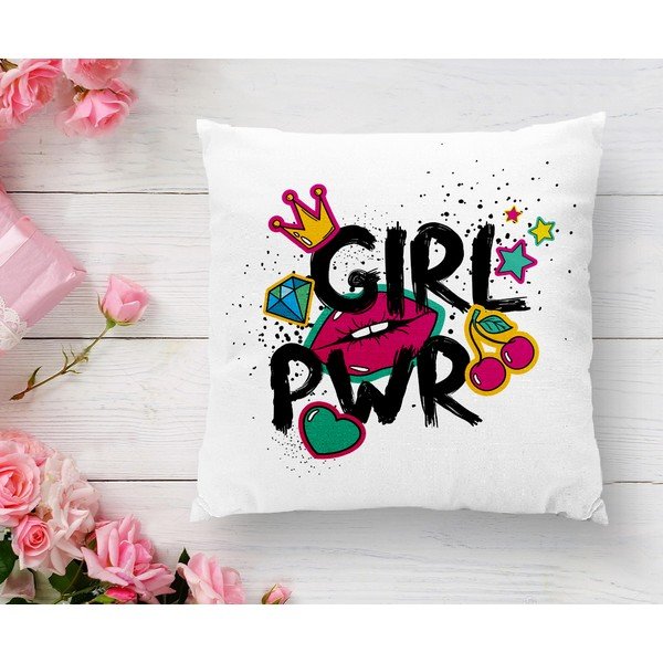 Față de pernă pentru copii 43x43 cm Girl Power – Mila Home-image-2