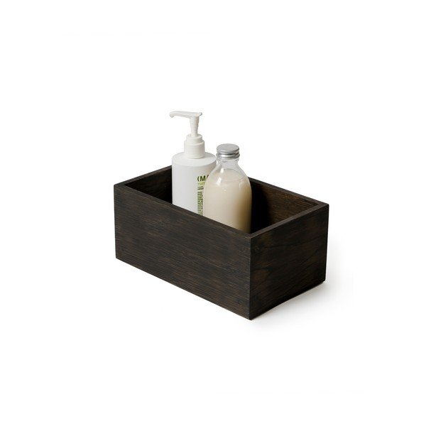 Cutie pentru depozitare din lemn de stejar, Wireworks Mezza Dark Wireworks-image-4