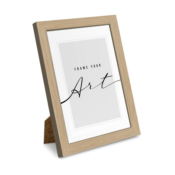 Ramă foto în culoare naturală de agățat 32x42 cm Beech – knor