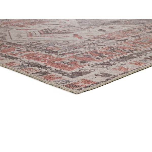 Covor portocaliu/crem din amestec de bumbac 120x170 cm Mandala Terra – Universal-image-2