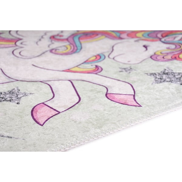 Covor pentru copii 100x160 cm Flying Unicorn – Vitaus-image-3