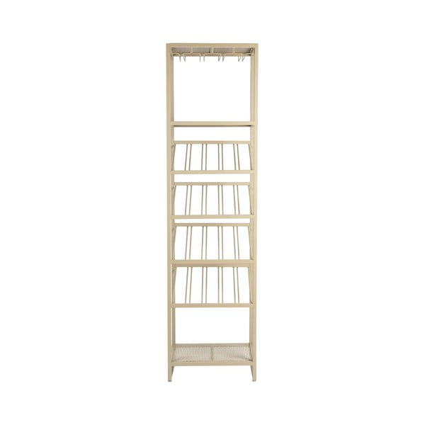 Dulap vinotecă bej număr sticle 20, 48x180 cm Cantor - Zuiver