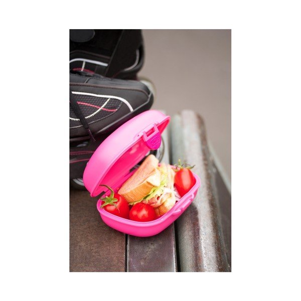 Cutie pentru gustare Monbento Gram, 600 ml, roz-image-1