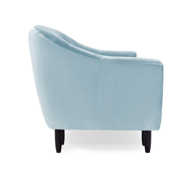 Canapea 2 locuri Vivonita Laurel, albastru deschis-image-4