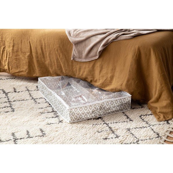 Cutie de depozitare sub pat pentru pantofi Compactor Daman Range, 76 x 60 cm-image-1