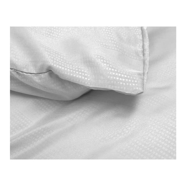 Lenjerie de pat din micropercal Zensation Satin Montreal, 140 x 200 cm, alb-image-1