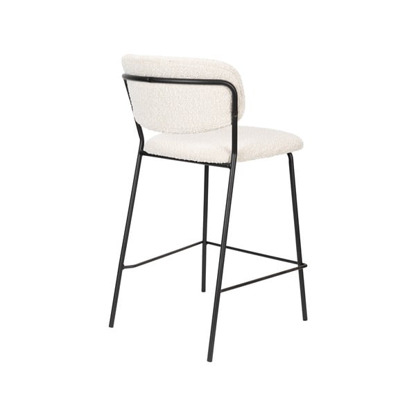 Scaune de bar albe 2 buc. 89 cm Jolien – White Label-image-4