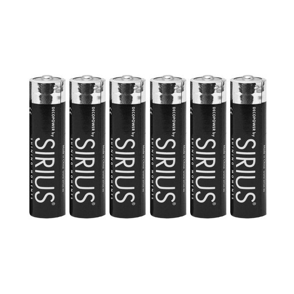 Baterii alcaline 6 buc. DecoPower – Sirius