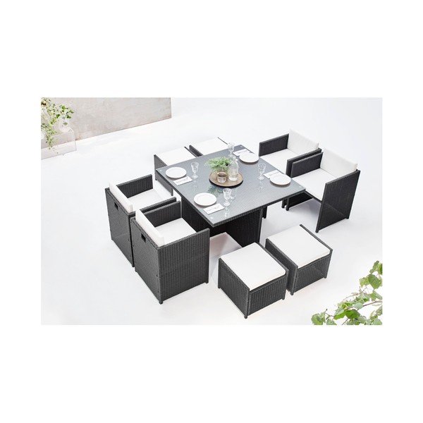 Set de mobilier de grădină din 9 piese Bobochic Paris Family