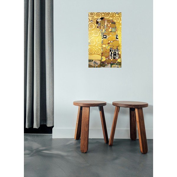 Reproducere tablou Gustav Klimt Fulfillment, 50 x 30 cm-image-1