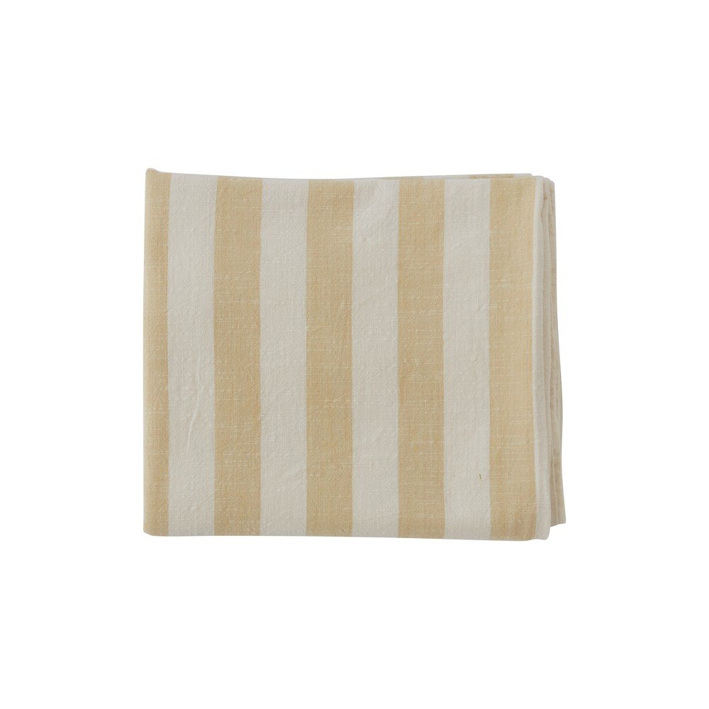 Față de masă din bumbac organic 140x200 cm Striped – OYOY Living Design