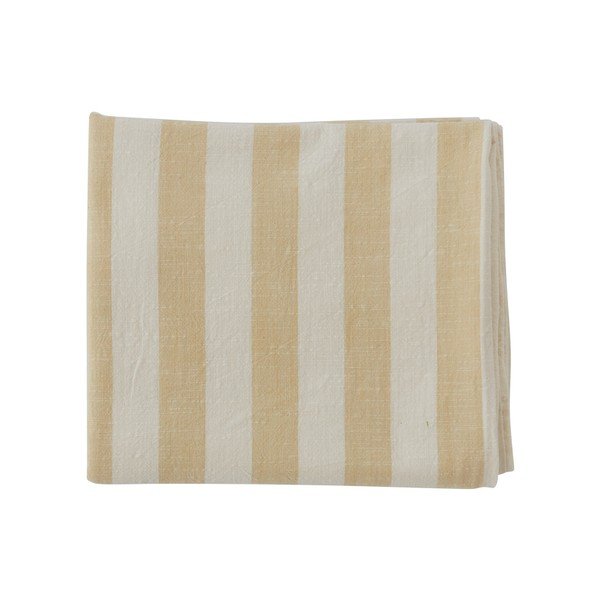 Față de masă din bumbac organic 140x200 cm Striped – OYOY Living Design