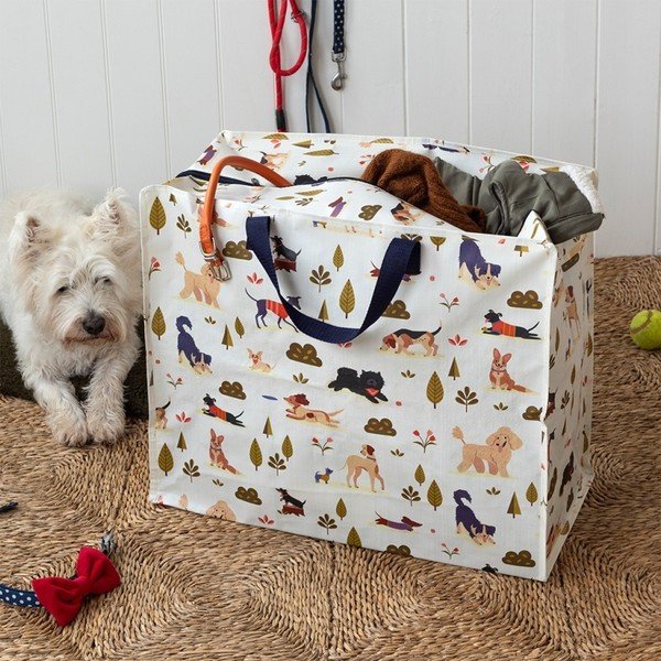 Cutie de depozitare pentru haine din plastic reciclat 28x58x48 cm Dog Park – Rex London-image-1