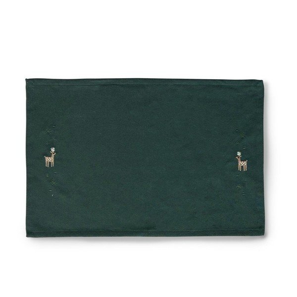 Suport pentru farfurii din amestec de bumbac 30x43 cm  cu model de Crăciun Christmas Fable – JUNA