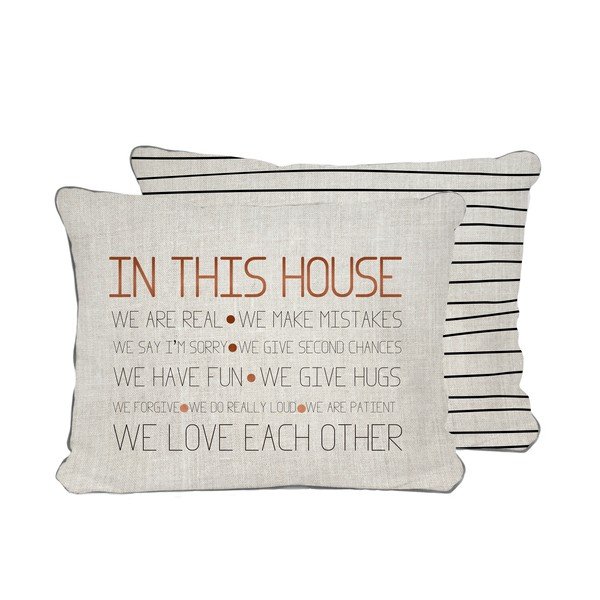 Pernă Really Nice Things House, 50 x 35 cm, bej-image-2
