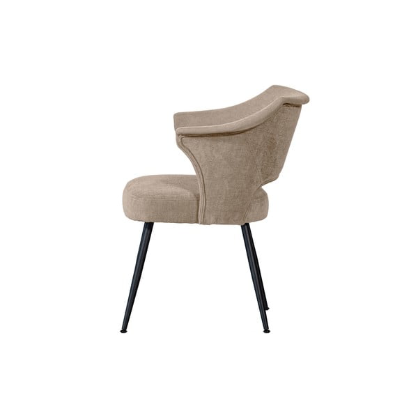 Scaune de dining bej din catifea 2 buc Sits – Basiclabel -image-3