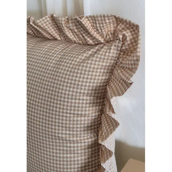 Față de pernă din bumbac 45x45 cm Ruffled – Mila Home-image-2